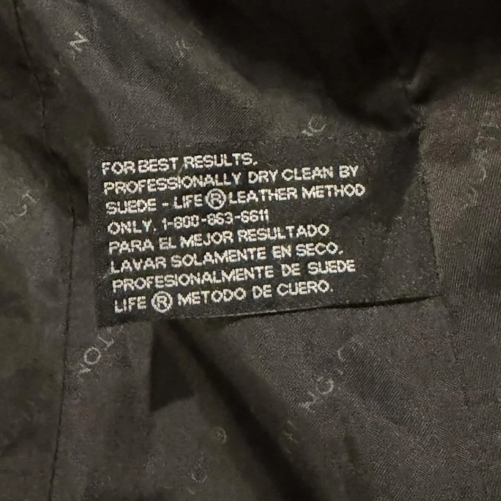 Worthington Genuine Lambskin Black Leather Coat Women's Small S Classic Fitted